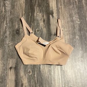 Aerie size large Real Free bra in nude.
